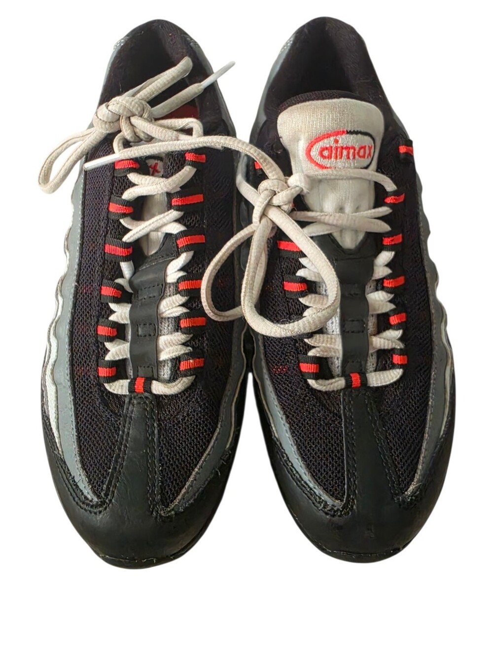 Nike Air Max 95 'Smoke Grey Track Red' sneakers 5.5Y